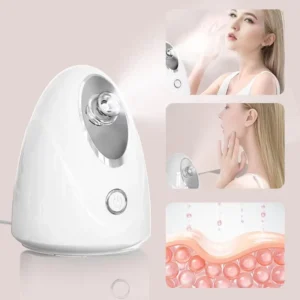 Nano Ionic Facial Steamer – Deep Cleansing Face Humidifier