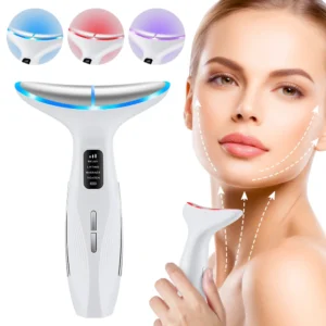 Neck & Face Lifting Device – EMS Skin Tightening LED Tool